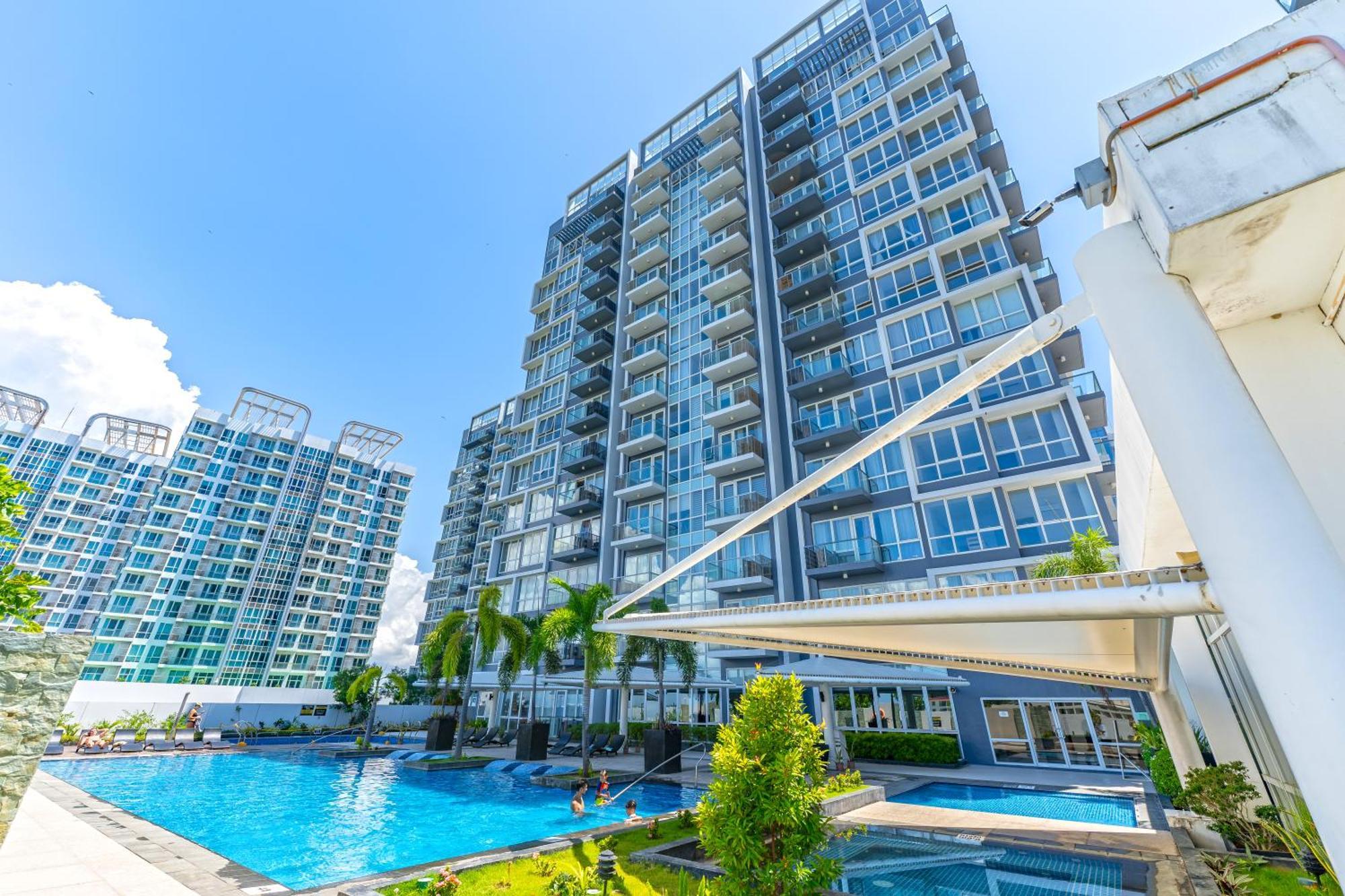 Mactan Newtown - 1Br Stunning Ocean View And City View Lapu-Lapu City Eksteriør billede